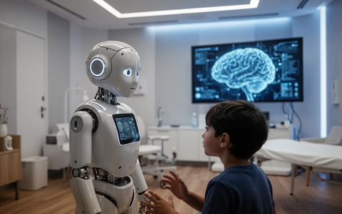 Chinas humanoider Therapieroboter setzt auf Gedankensteuerung - Foto: über boerse-global.de