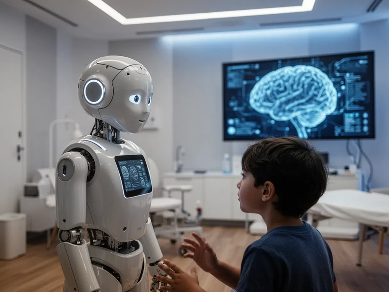 Chinas humanoider Therapieroboter setzt auf Gedankensteuerung - Foto: über boerse-global.de