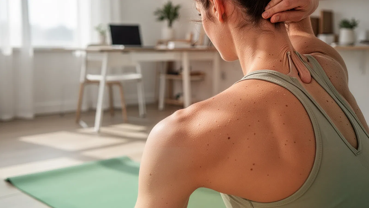 Yoga-Flow bekämpft den „Smartphone-Nacken“ - Foto: über boerse-global.de