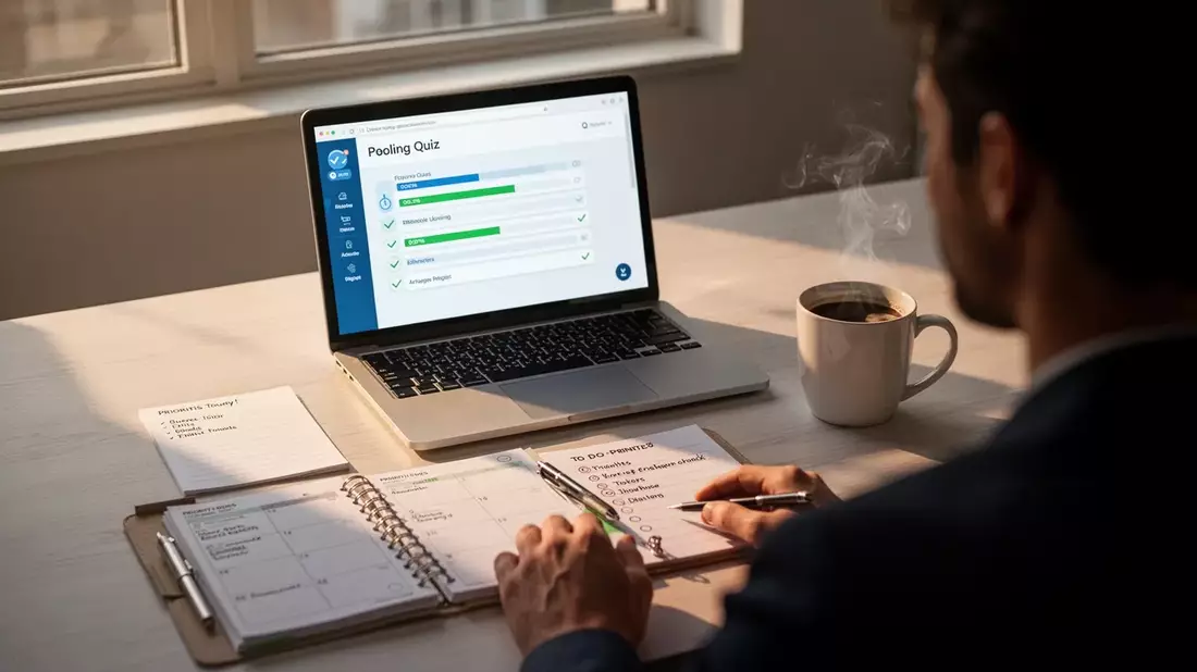 Digitale Quizze messen jetzt Selbstmanagement - Bild: über boerse-global.de