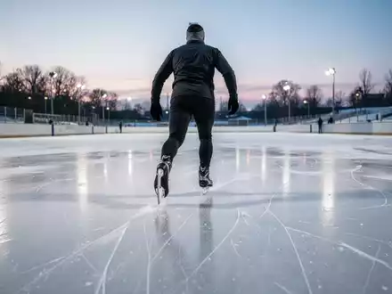 Schlittschuhlaufen: Das perfekte Winter-Workout - Foto: über boerse-global.de