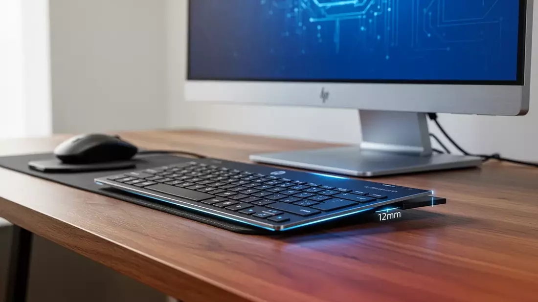 HP EliteBoard G1a: Der unsichtbare PC im Tastaturgehäuse - Bild: über boerse-global.de