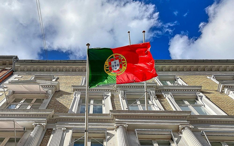 Portugal Fahne (Archiv) - Foto: via dts Nachrichtenagentur
