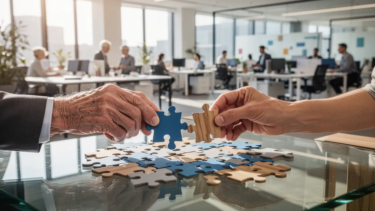 Arbeitsmoral-Umfrage: Generation 55+ zeigt höchste Mehrarbeits-Bereitschaft - Foto: über boerse-global.de