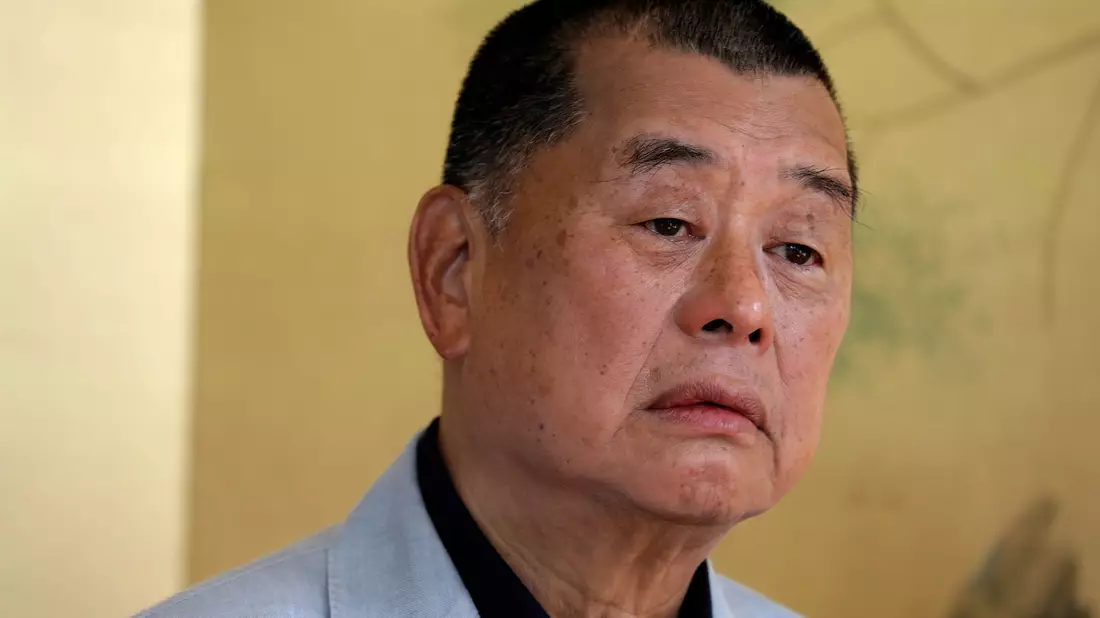 Das Hongkonger Gericht hatte Jimmy Lai bereits im Dezember für schuldig befunden. (Archivbild) - Bild: Vincent Yu/AP/dpa