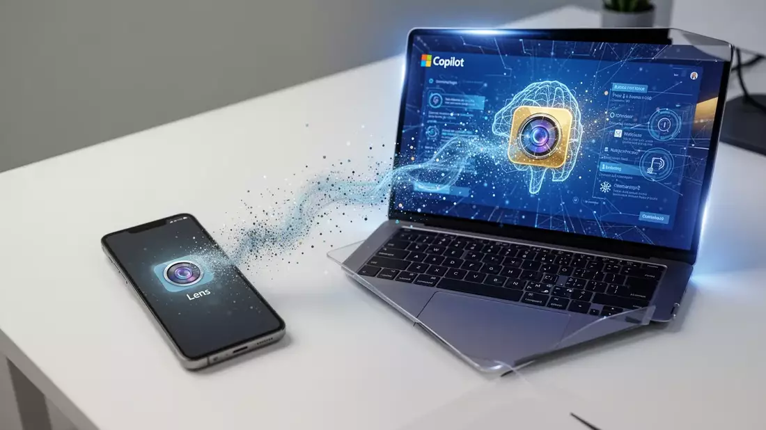 Microsoft Lens: Aus für beliebte Scan-App zugunsten von KI-Integration Illustration mit AI erstellt übermittelt durch boerse-global.de