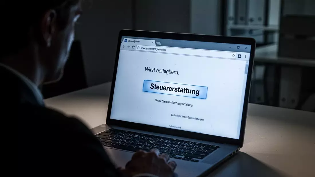 BZSt-Phishing: Betrüger locken mit angeblicher Steuererstattung - Bild: über boerse-global.de