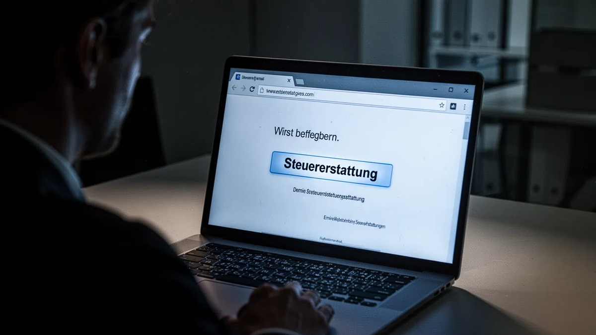 BZSt-Phishing: Betrüger locken mit angeblicher Steuererstattung - Foto: über boerse-global.de