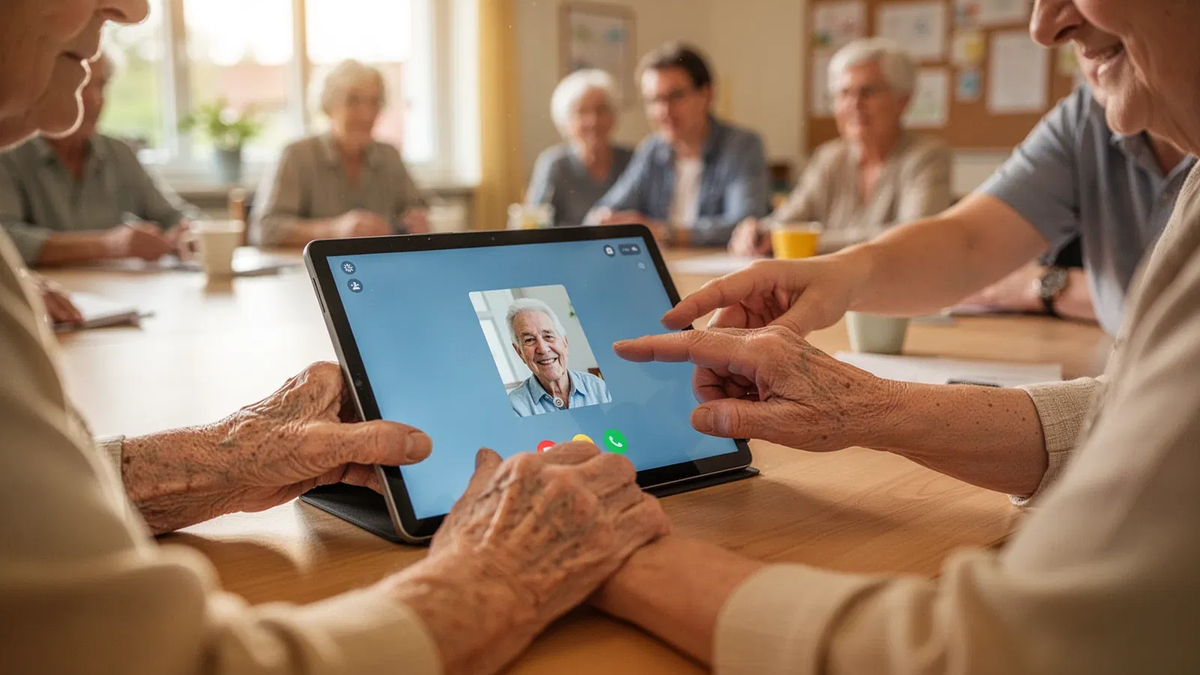 MuT-Partner: Digitale Sprechstunde für Senioren in Regenstauf - Foto: über boerse-global.de