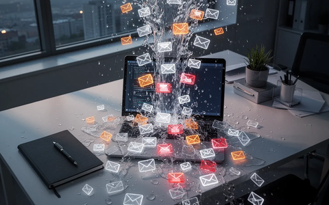 E-Mail-Flut erreicht 2026 trotz KI neue Höchststände - Foto: über boerse-global.de