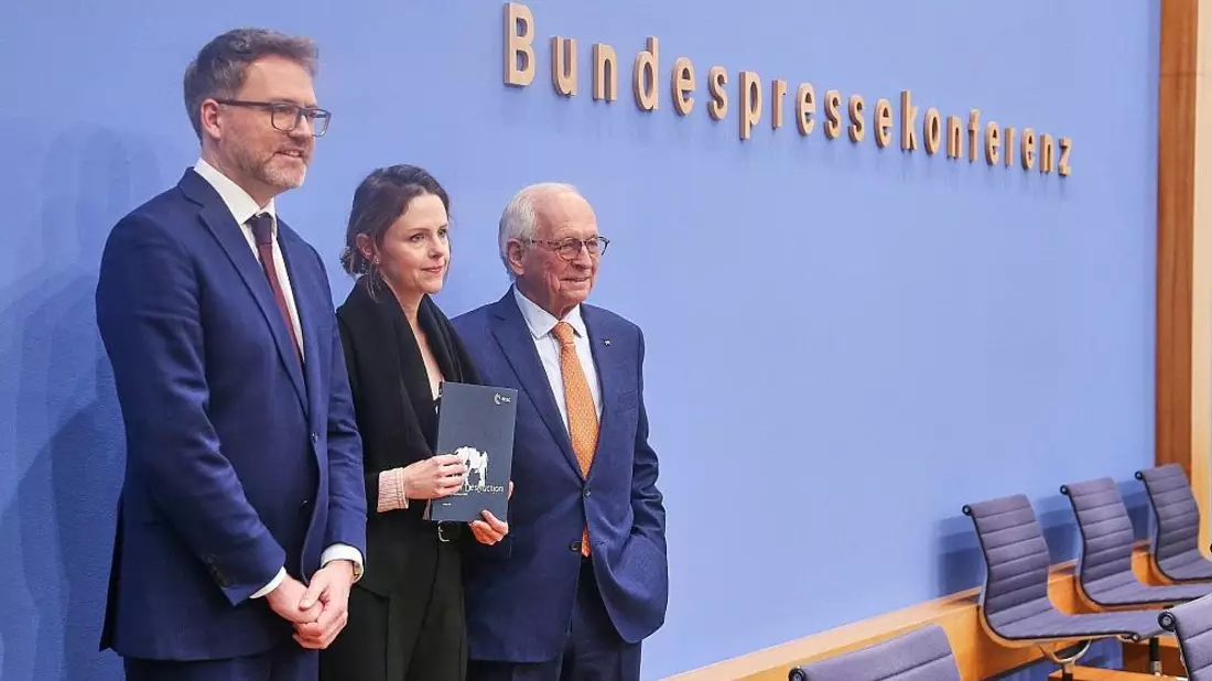 Pressekonferenz vor Münchner Sicherheitskonferenz am 09.02.2026 - Bild: via dts Nachrichtenagentur