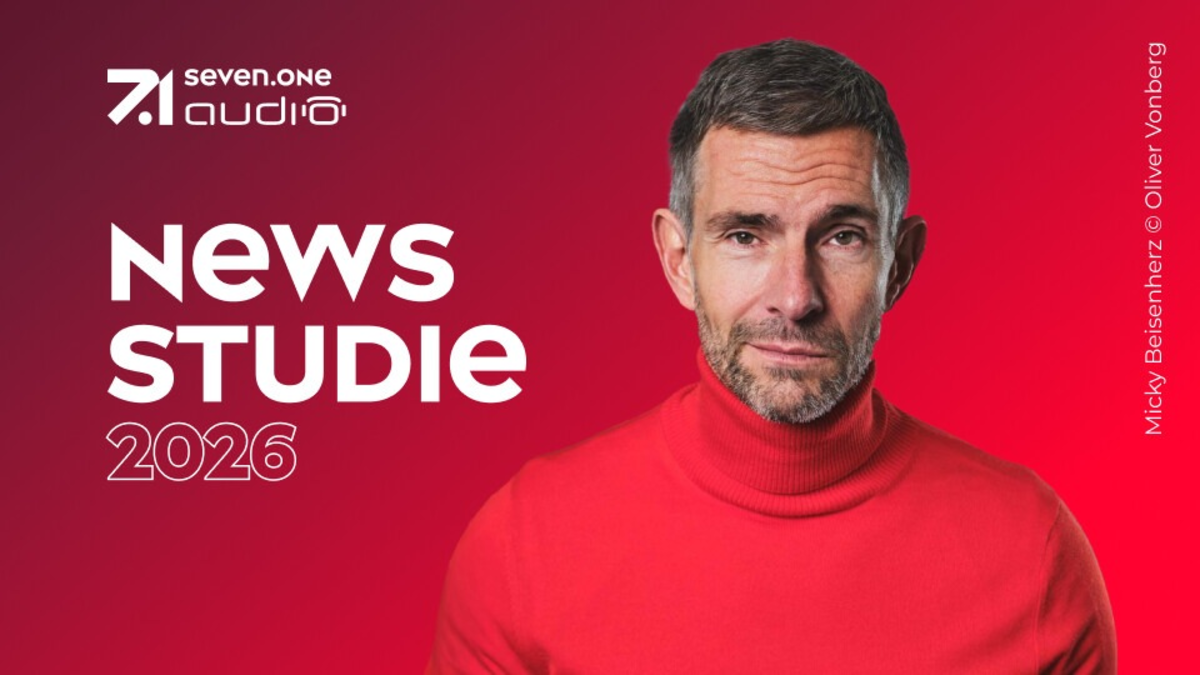 News-Podcasts sind das meistgehörte Genre! Die neue Podcast-Studie von Seven.One Audio offenbart gesellschaftlichen Bedarf nach Orientierung und liefert neue Daten - Foto: presseportal.de