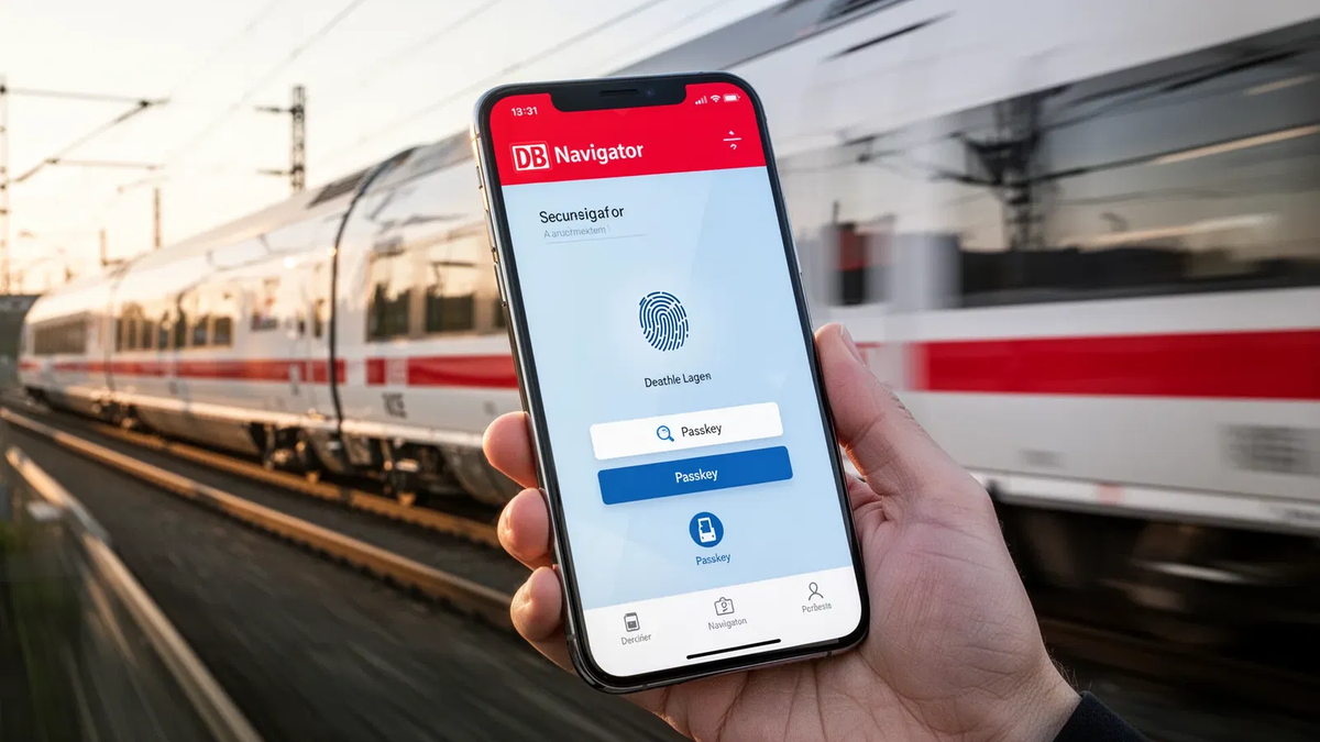 DB Navigator führt passwortlose Anmeldung per Passkey ein - Foto: über boerse-global.de
