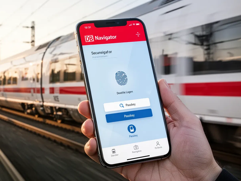 DB Navigator führt passwortlose Anmeldung per Passkey ein - Foto: über boerse-global.de