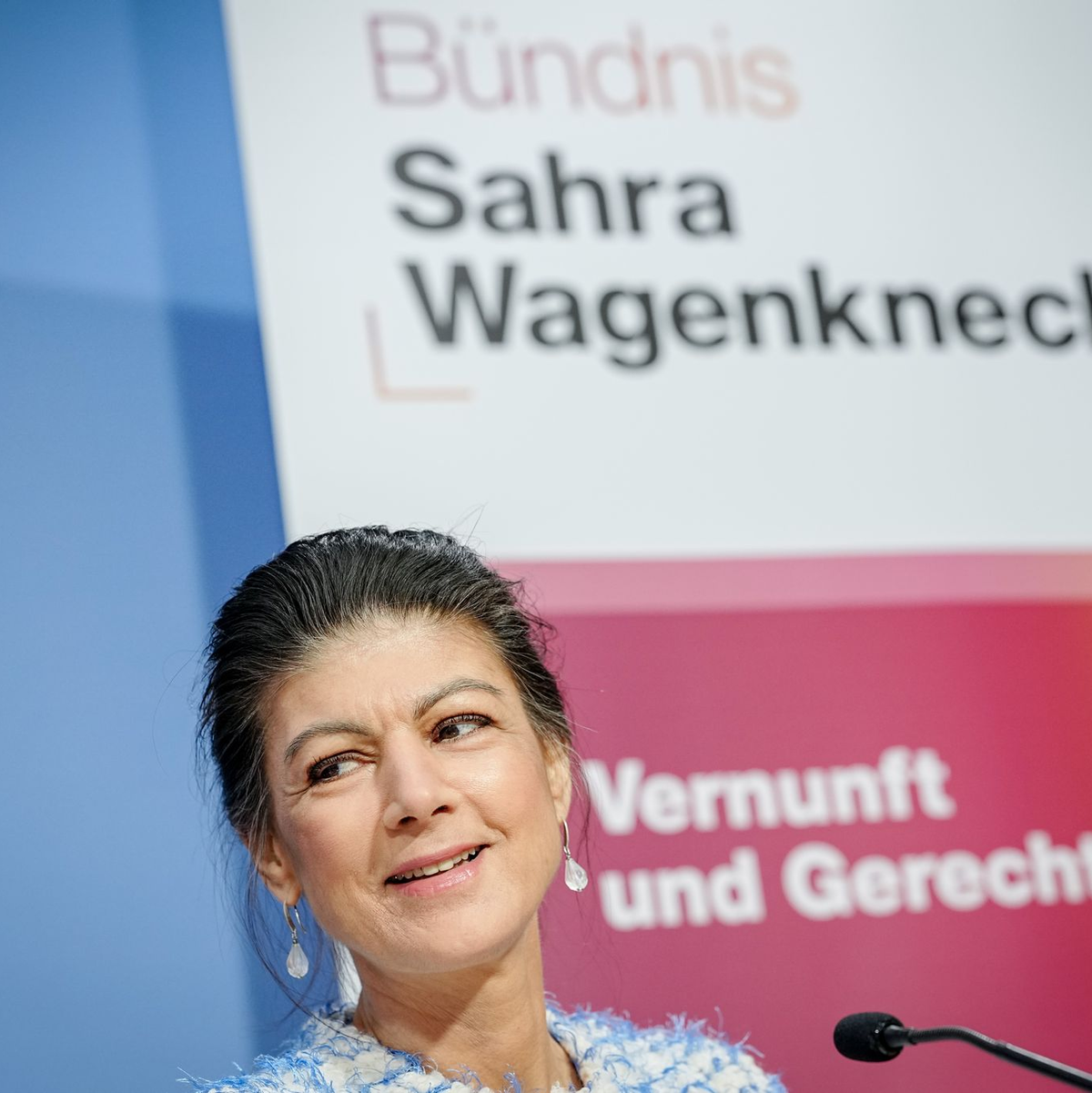 Sahra Wagenknecht hält es für sehr wahrscheinlich, dass ihre Partei eigentlich im Bundestag sitzen müsste. - Foto: Kay Nietfeld/dpa