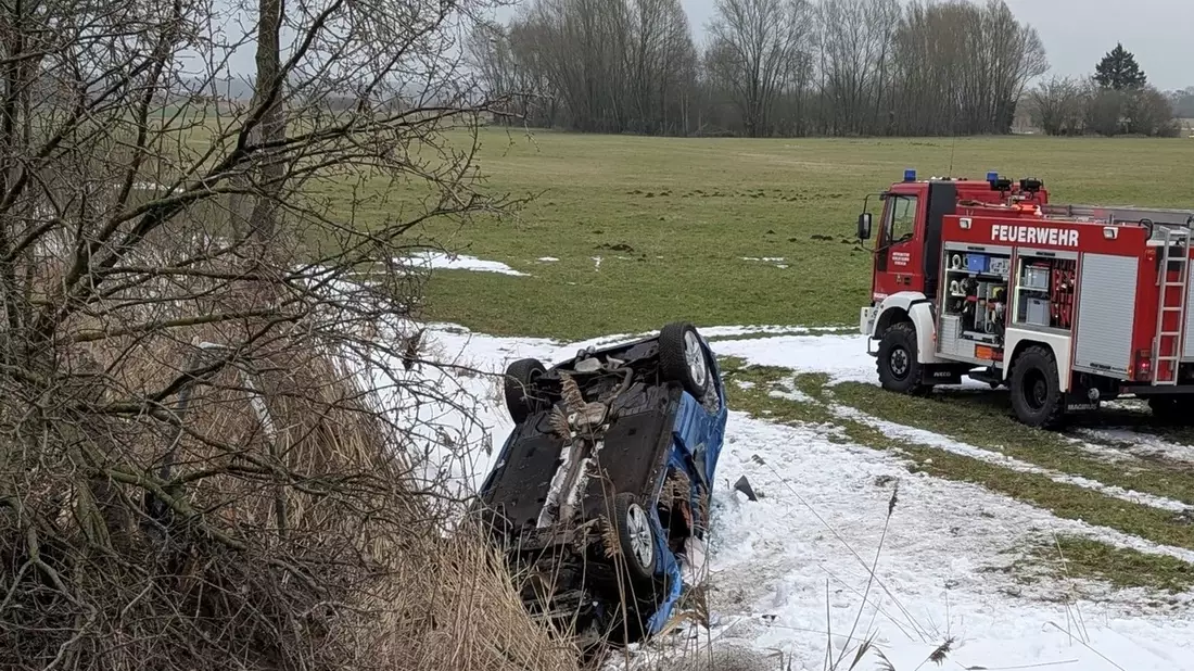 POL-HK: Rethem: Schwerer Unfall - Bild: presseportal.de