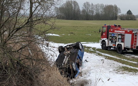 POL-HK: Rethem: Schwerer Unfall - Foto: presseportal.de