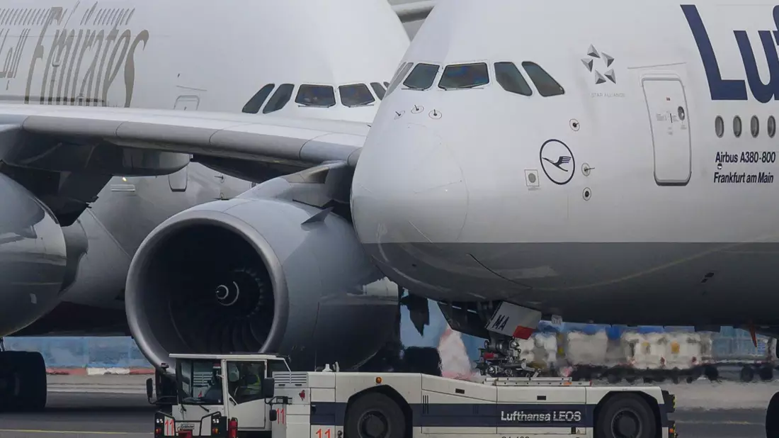 Acht Airbus A380 haben die Corona-Krise bei Lufthansa überlebt.  - Bild: Boris Roessler/dpa
