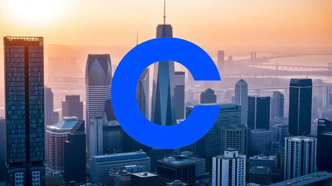 Una Semana Definitiva para el Futuro de Coinbase Illustration mit AI erstellt übermittelt durch boerse-global.de