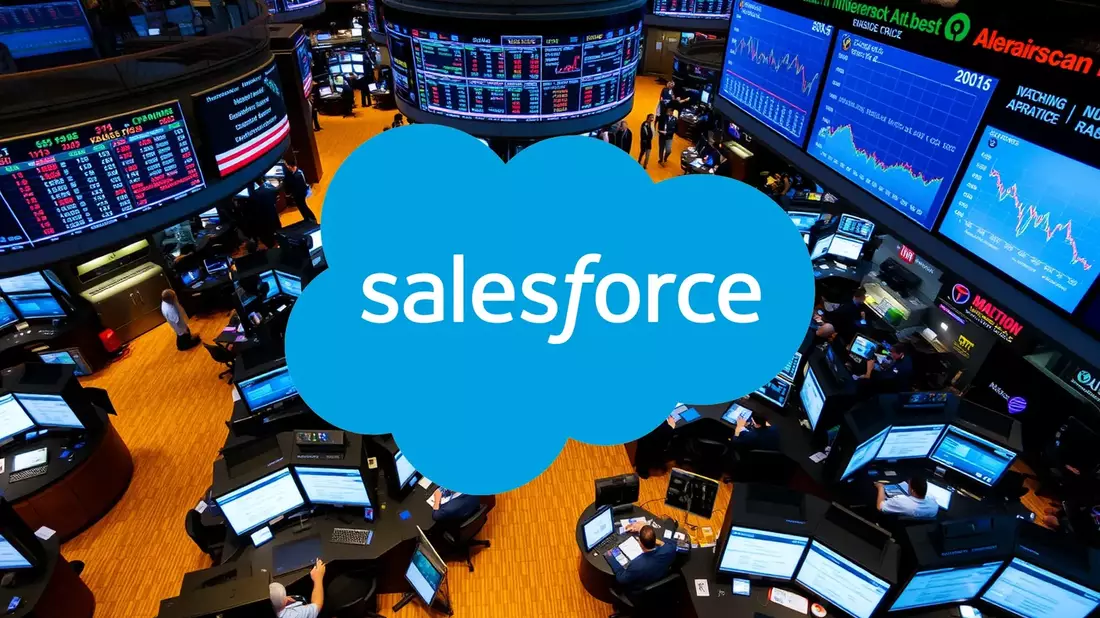 Salesforce: Un contrato multimillonario en medio de la incertidumbre por la IA Illustration mit AI erstellt übermittelt durch boerse-global.de