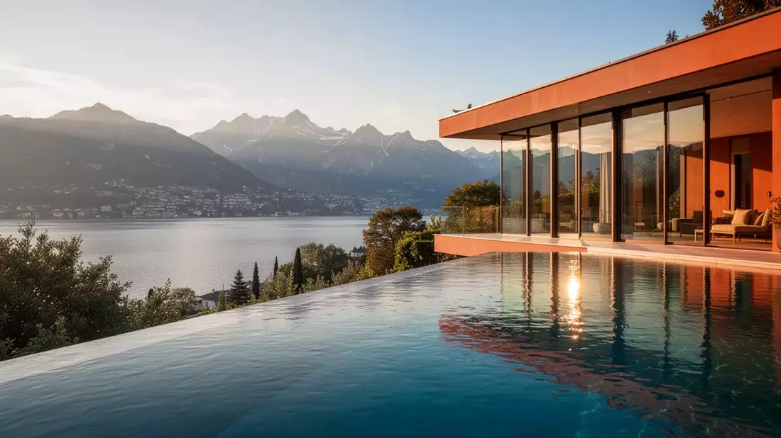 Luxus-Villa am Genfersee für 15 Millionen Franken zu haben - Bild: über boerse-global.de
