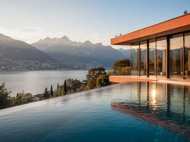 Luxus-Villa am Genfersee für 15 Millionen Franken zu haben - Foto: über boerse-global.de