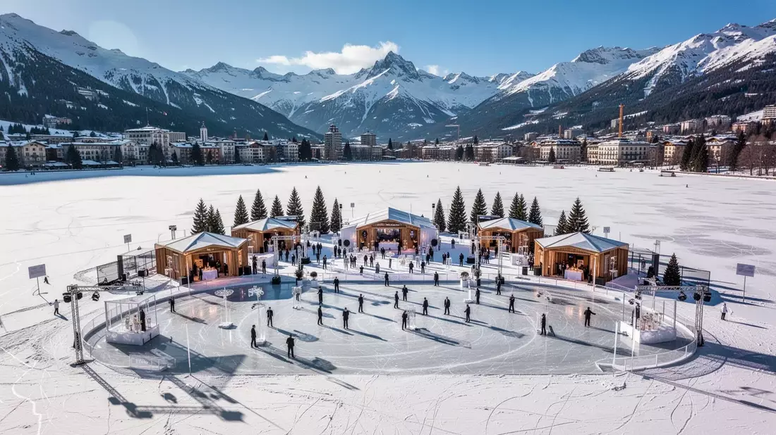 St. Moritz verwandelt gefrorenen See in Luxus-Bühne - Bild: über boerse-global.de