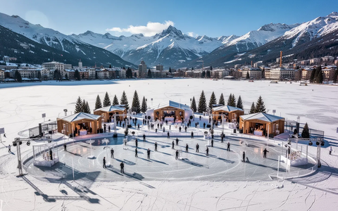 St. Moritz verwandelt gefrorenen See in Luxus-Bühne - Foto: über boerse-global.de