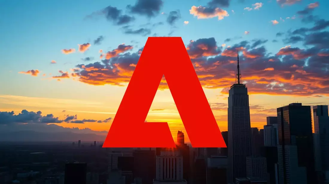La presión de la inteligencia artificial sobre el futuro de Adobe Illustration mit AI erstellt übermittelt durch boerse-global.de