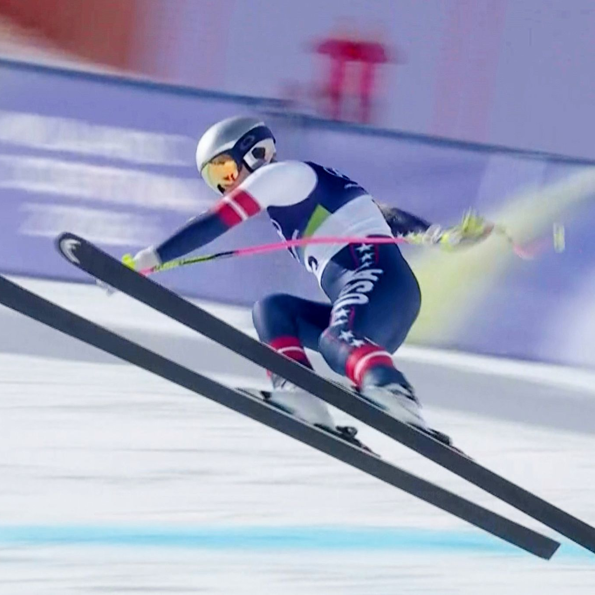 Die Abfahrt in Cortina sollte der letzte Höhepunkt ihrer großen Karriere werden. - Foto: Uncredited/Olympic Broadcasting Services via AP/dpa