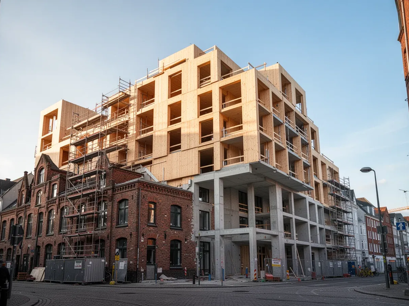 Neues Amt Altona startet im Frühjahr als Holz-Hybrid-Vorreiter - Foto: über boerse-global.de