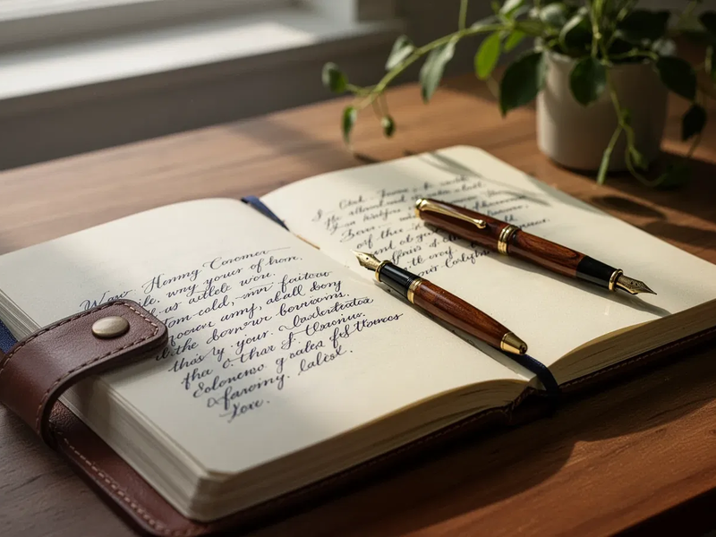 Journaling und kreatives Schreiben erleben ein Comeback - Foto: über boerse-global.de