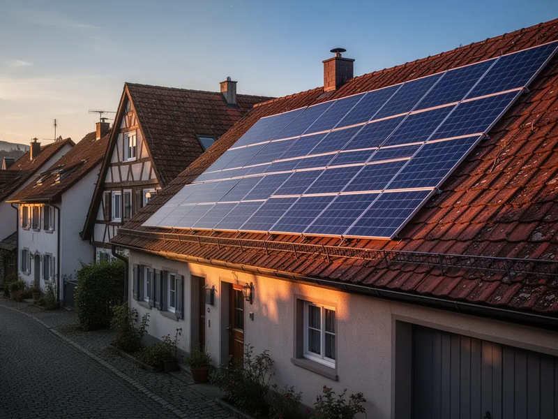 NRW weitet Solarpflicht auf sanierte Altbauten aus - Foto: über boerse-global.de