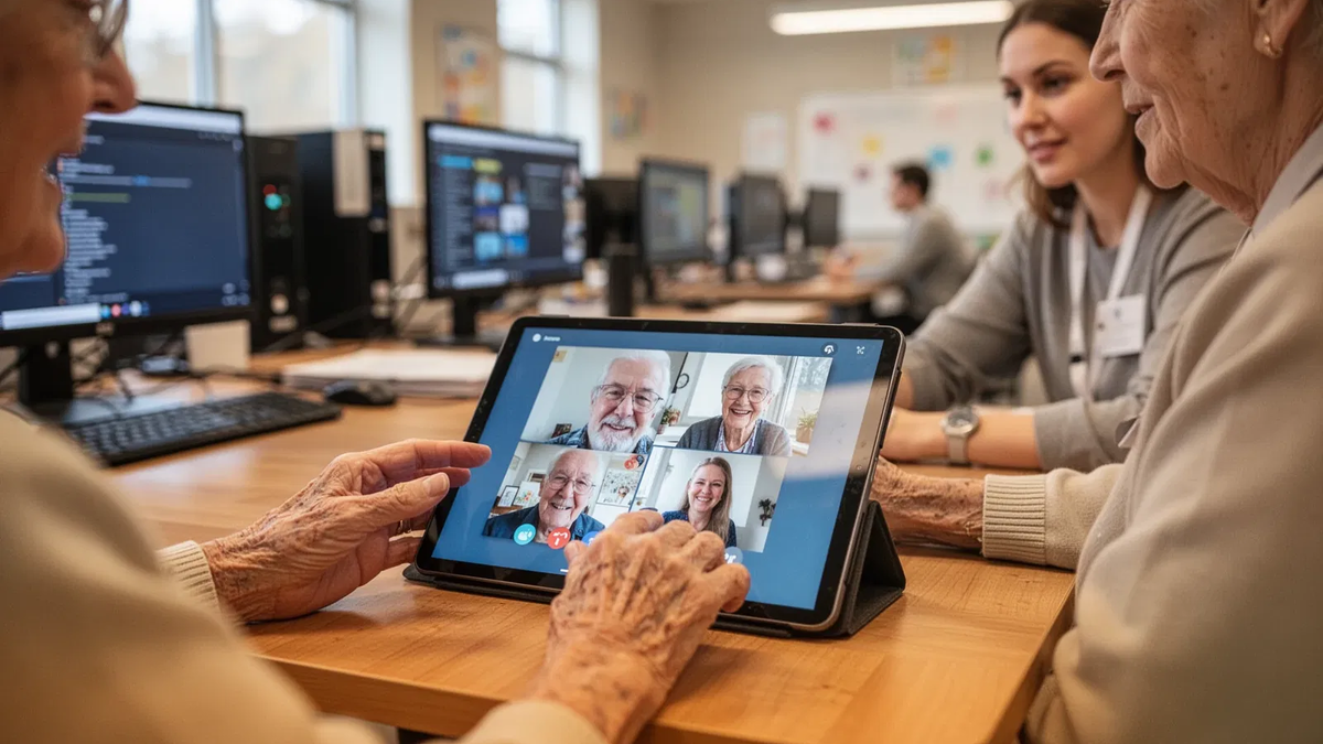 DigitalPakt Alter: Senioren erobern das Internet - Foto: über boerse-global.de