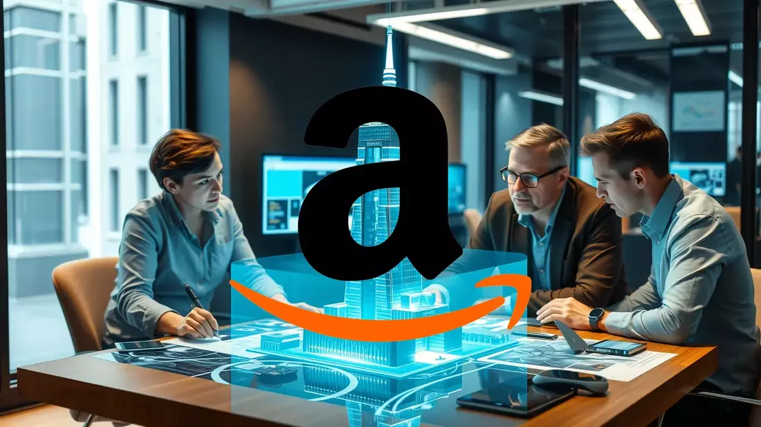 Amazon: La Sombra de las Grandes Inversiones Sobre el Flujo de Caja Illustration mit AI erstellt übermittelt durch boerse-global.de