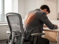 C-Bogen-Übung bekämpft den Büro-Rücken - Foto: über boerse-global.de