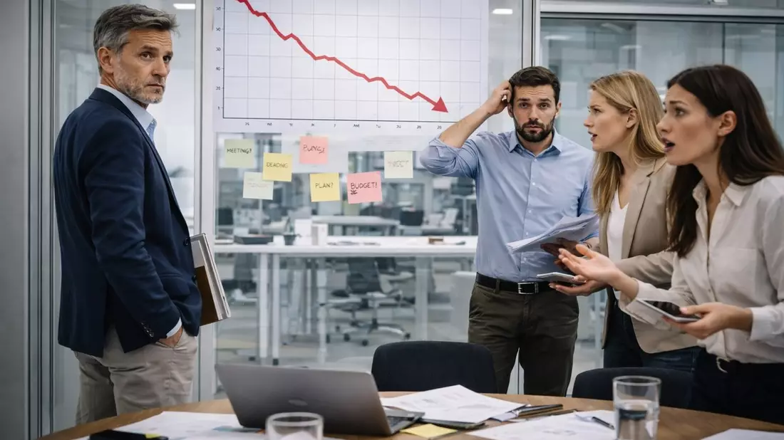 Nicht die Mitarbeiter machen die Wirtschaft krank / Die Trendstudie Mittelstand zeigt: 70 Prozent der Führung verpuffen aufgrund von Entscheidungslosigkeit und die Mitarbeiter zahlen den Preis - Bild: presseportal.de