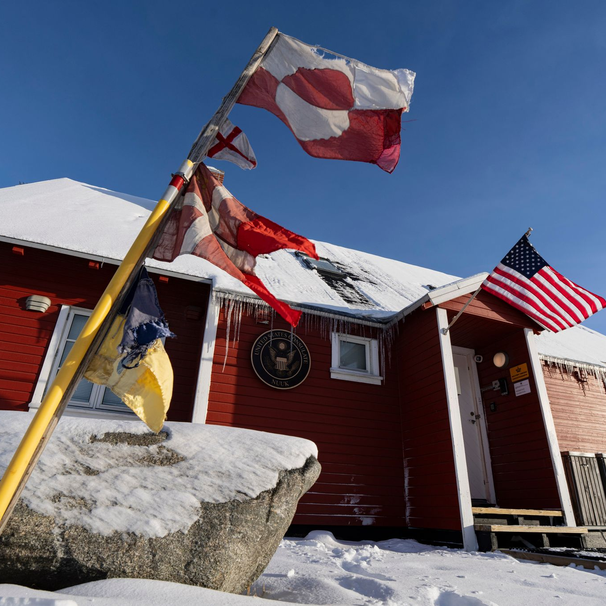 Der Konflikt um Grönland hatte sich zuletzt zugespitzt, weil US-Präsident Donald Trump mehrfach mit der Annexion der Arktisinsel drohte. (Symbolbild) - Foto: Christinne Muschi/The Canadian Press/AP/dpa