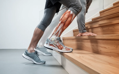 Waden-Dehnung an der Stufe: Das Comeback der Treppenstufe - Foto: über boerse-global.de