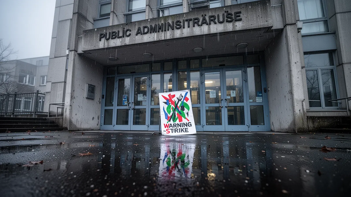 Warnstreiks legen öffentlichen Dienst in mehreren Bundesländern lahm - Foto: über boerse-global.de