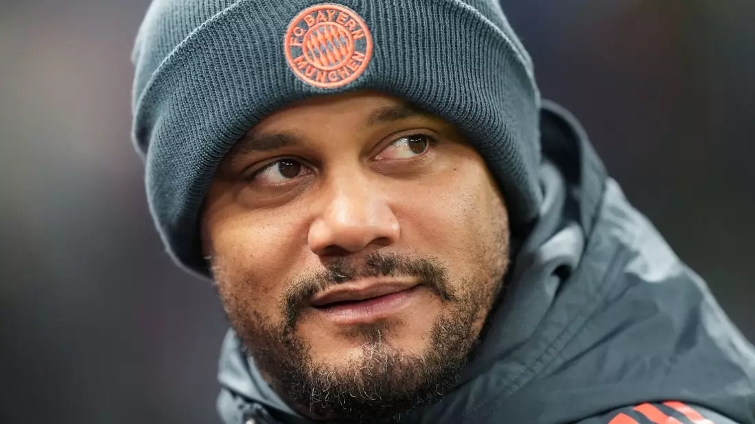 Bayern-Trainer Vincent Kompany freut sich auf das Pokalspiel. (Archivbild) - Bild: Marcus Brandt/dpa