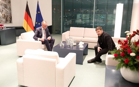 Friedrich Merz und Wolodymyr Selenskyj (Archiv) - Foto: via dts Nachrichtenagentur