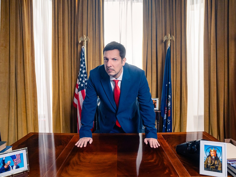 Thilo Mischke THILO MISCHKE. Trump - the greatest Realityshow - Foto: Seven.One/Kosei Takasaki, presseportal.de