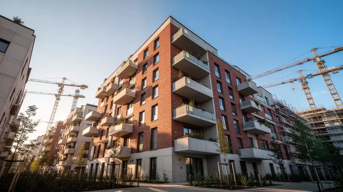 vdp-Index: Deutsche Immobilienpreise steigen 2025 um 4,2 Prozent Illustration mit AI erstellt übermittelt durch boerse-global.de