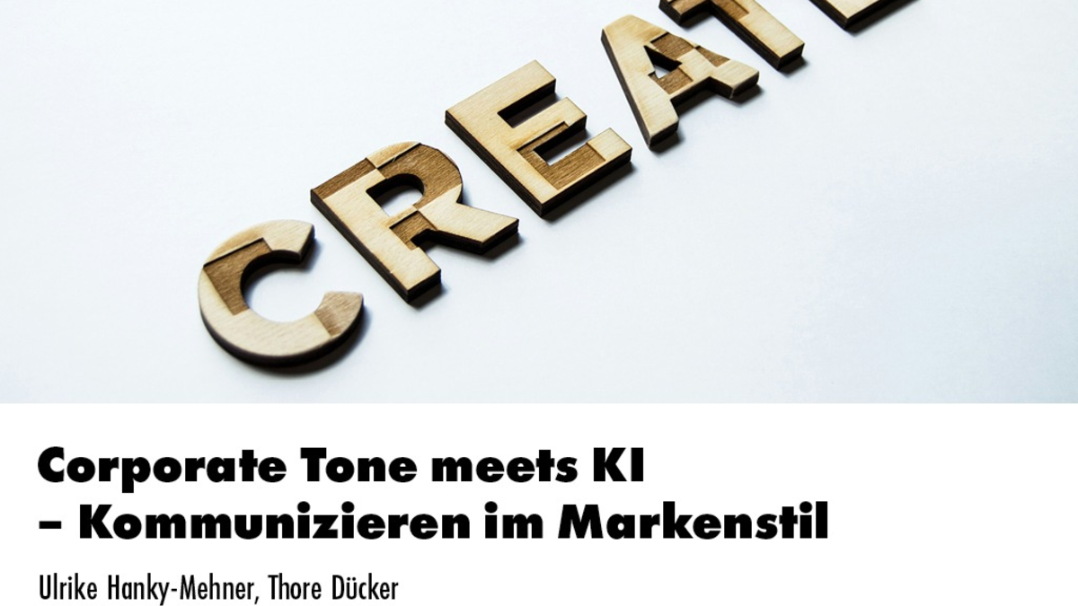 Corporate Tone meets KI - Kommunizieren im Markenstil / Ein Webinar in der Academy von news aktuell - Foto: presseportal.de