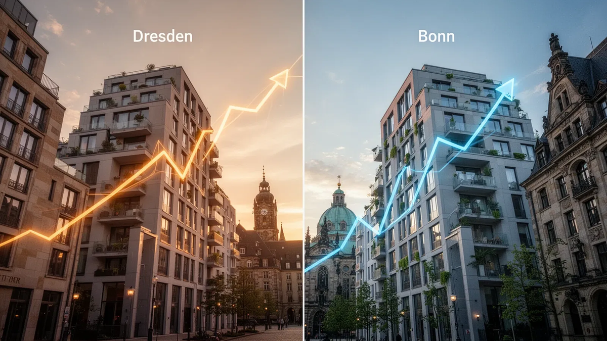Immobilienmarkt 2026: Dresden und Bonn überholen München - Foto: über boerse-global.de