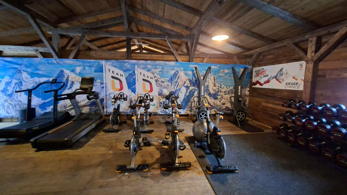 Die Sieger-Chance unterstützt Kraftraum im Deutschen Haus bei den Winterspielen 2026 - Foto: presseportal.de