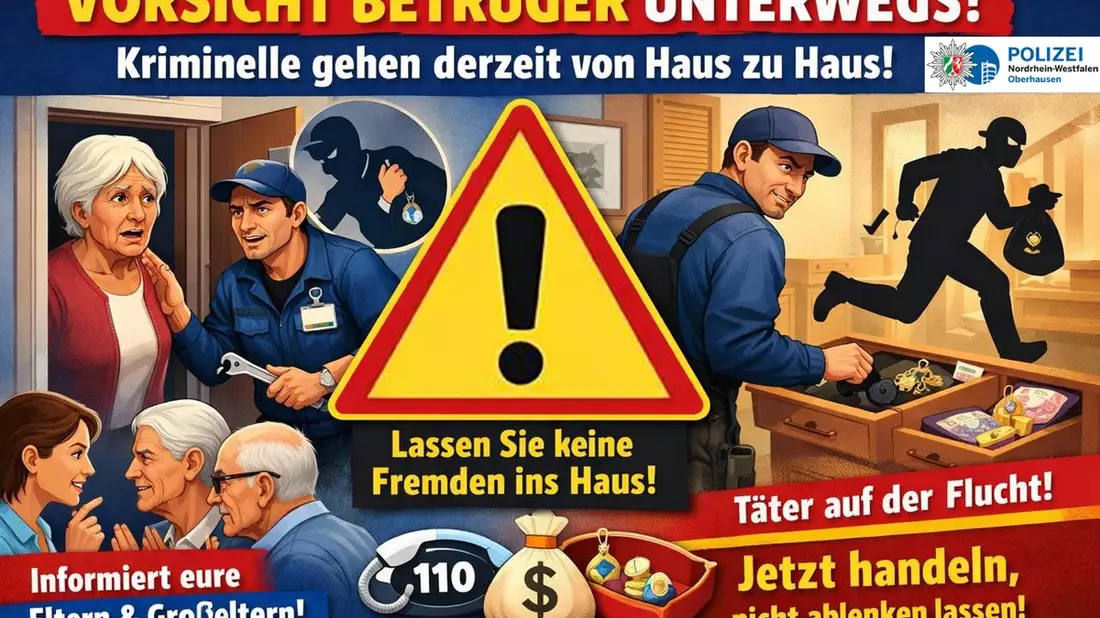 POL-OB: Kriminelle nehmen 93-jähriger Senior mehrfach ins Visier - Unbedingt Eltern und Großeltern informieren! - Bild: presseportal.de
