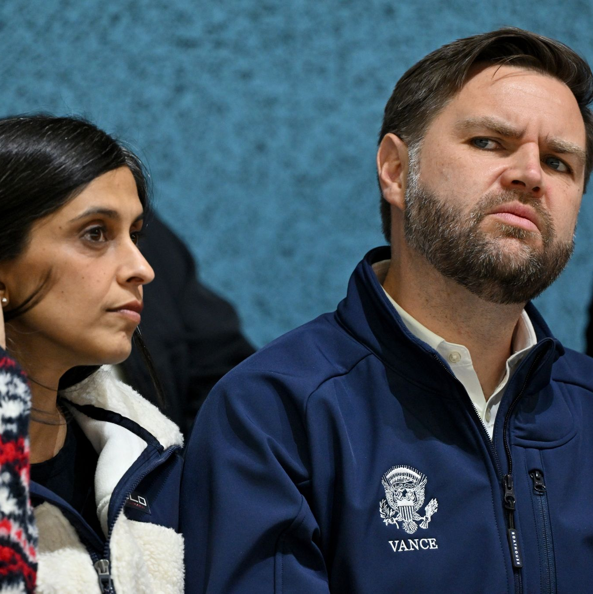 US-Vizepräsident JD Vance war in den ersten Olympia-Tagen zu Gast. - Foto: Peter Kneffel/dpa
