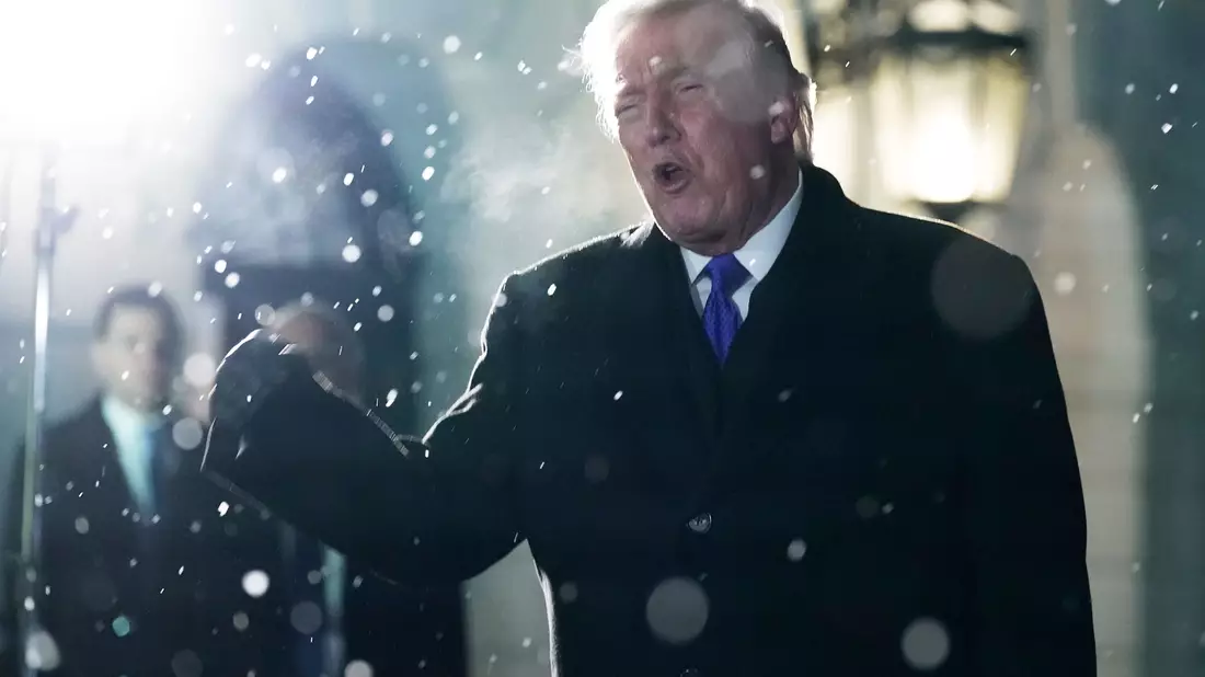Donald Trump hat US-Freestyler Hunter Hess nach dessen Äußerungen über die aktuelle Lage in den USA als «Loser» bezeichnet. - Bild: Jose Luis Magana/AP/dpa